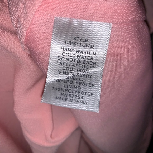 5/$25!!! Peach Lined Off the Shoulder Romper - Picture 8 of 8